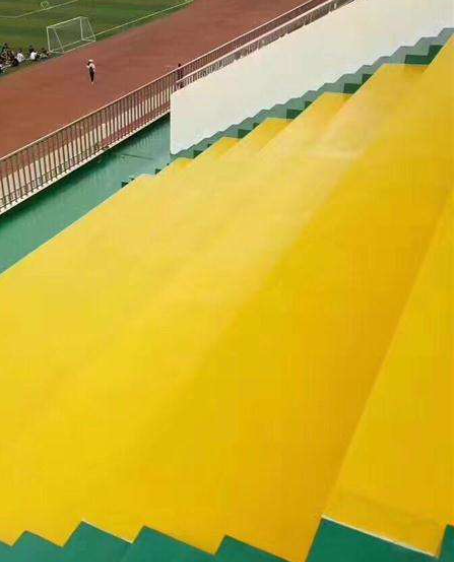 芦淞球场台阶翻新修补改造